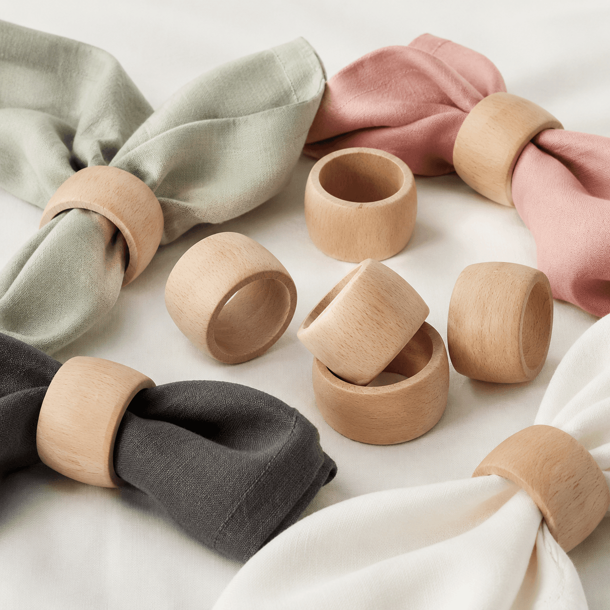 Napkin Ring Set (8) — Product